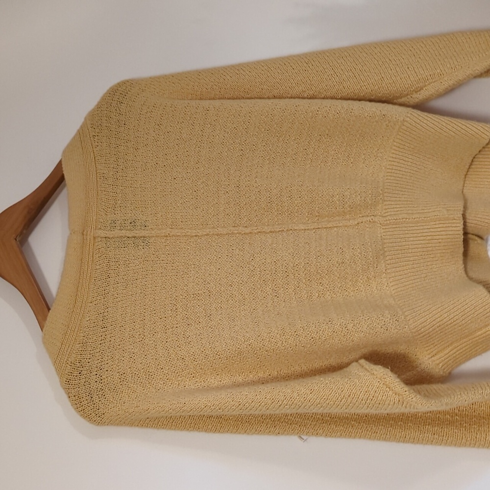Abercrombie & Fitch Yellow Cardigan - Picture 6 of 7